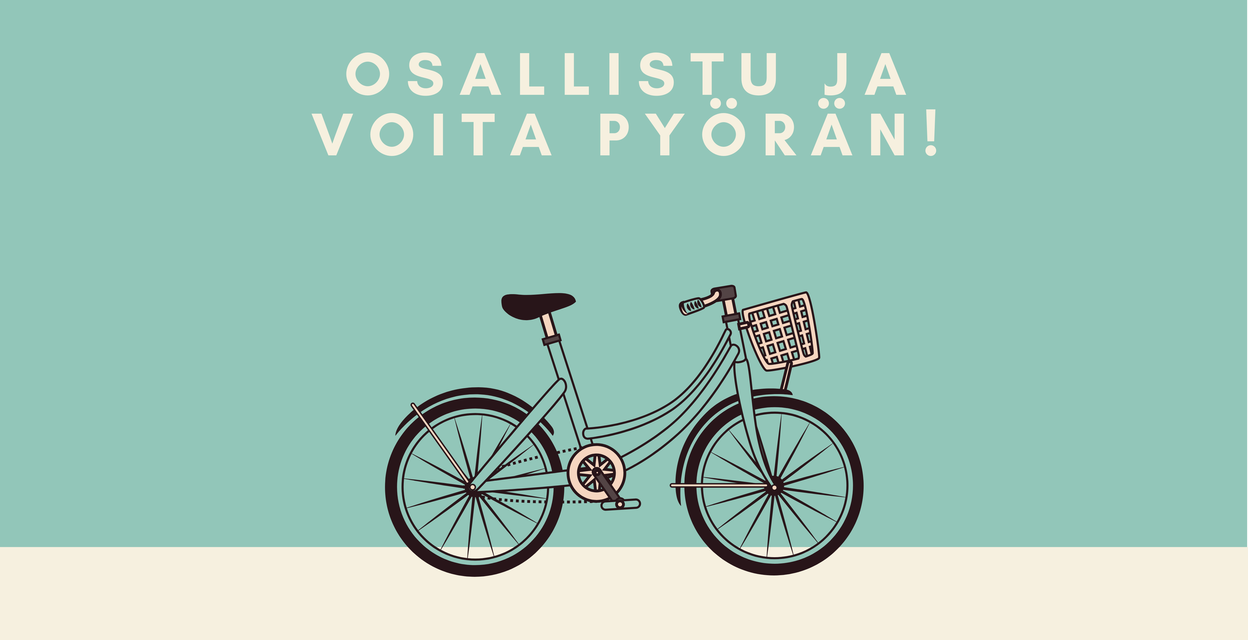 Osallistu Mustasaaren kunnan pyöräilykampanjaan toukokuussa ja voit voittaa uuden pyörän!